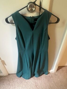 Cynthia Rowley Teal Sleeveless Dress